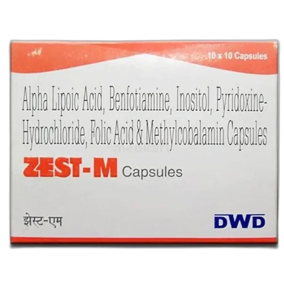 zest m capsule 10's